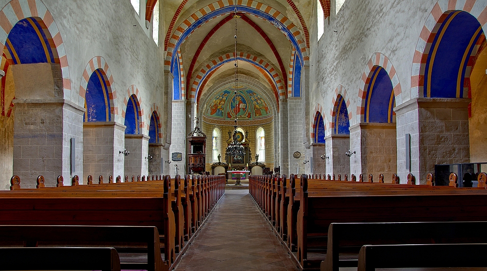 Brandenburger Klöster,- ... Blick in das Kloster Zinna.