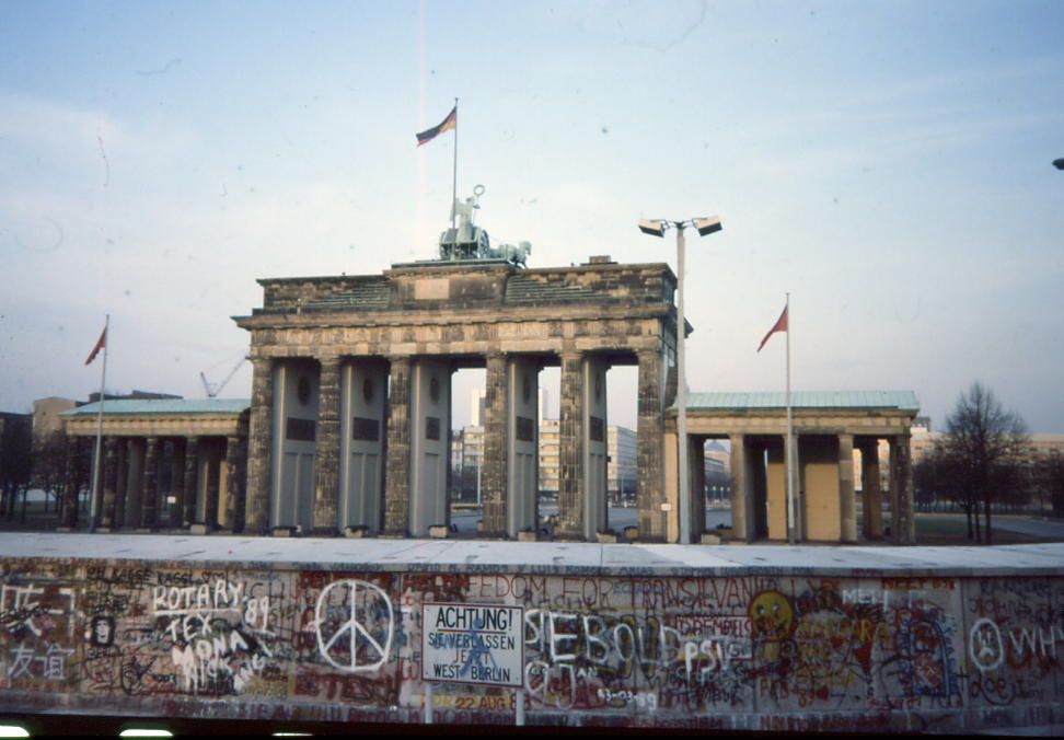 Brandenburger Tor 1989