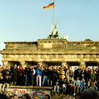 Brandenburger Tor am 10. November 1989