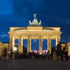 Brandenburger Tor am Abend