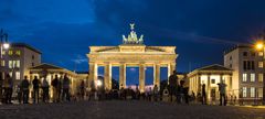 Brandenburger Tor am Abend