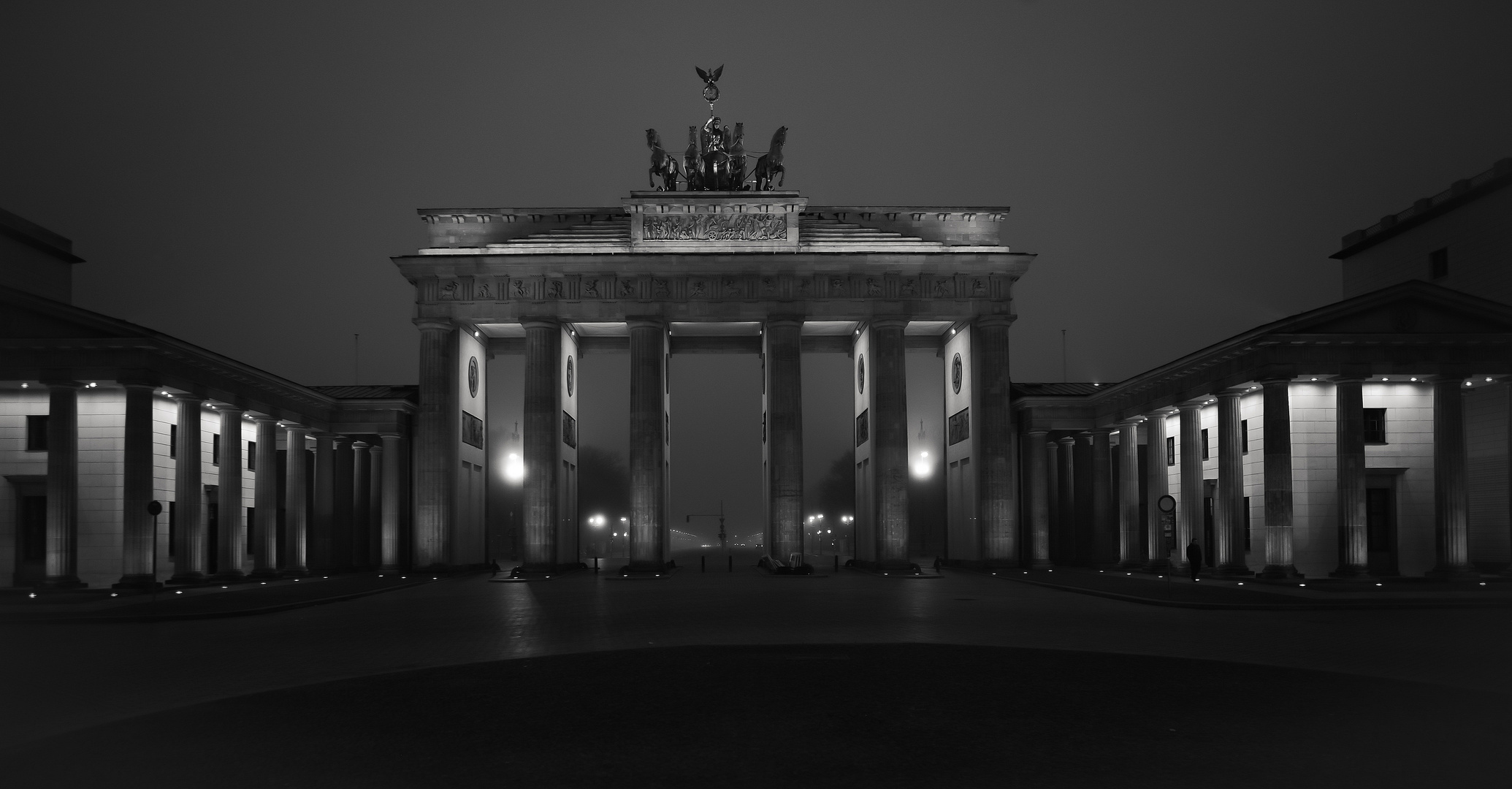 Brandenburger Tor am morgen