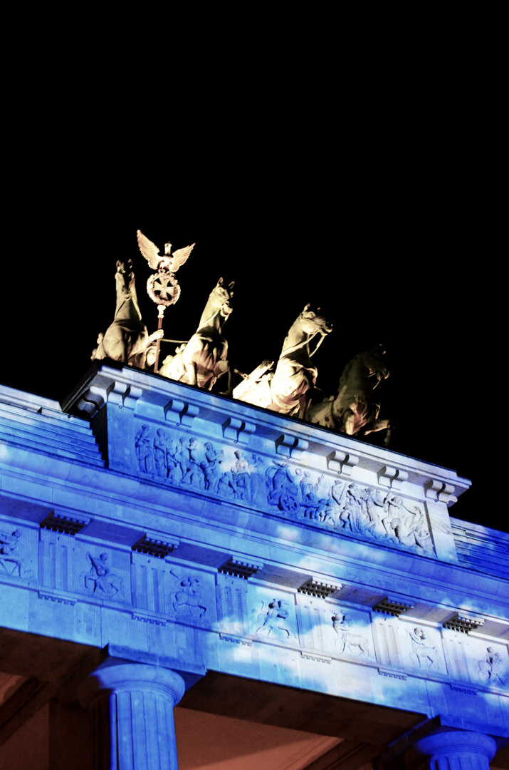 Brandenburger Tor auf Wolke 7