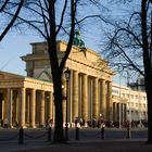 Brandenburger Tor bei Frühlingssonne