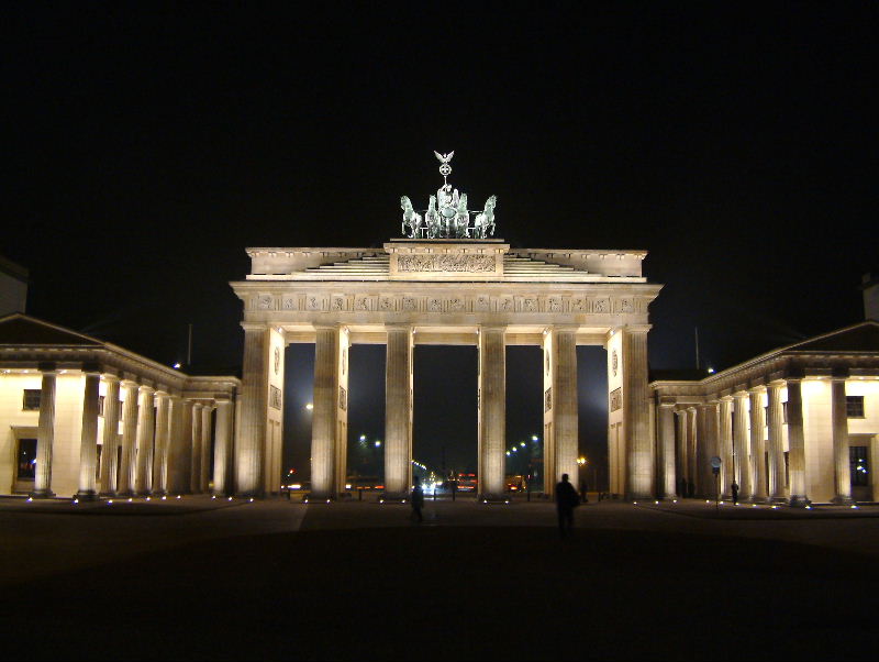 Brandenburger Tor bei Nacht