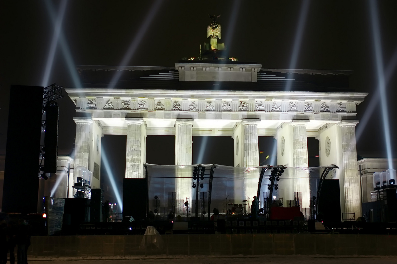 Brandenburger Tor bei Nacht