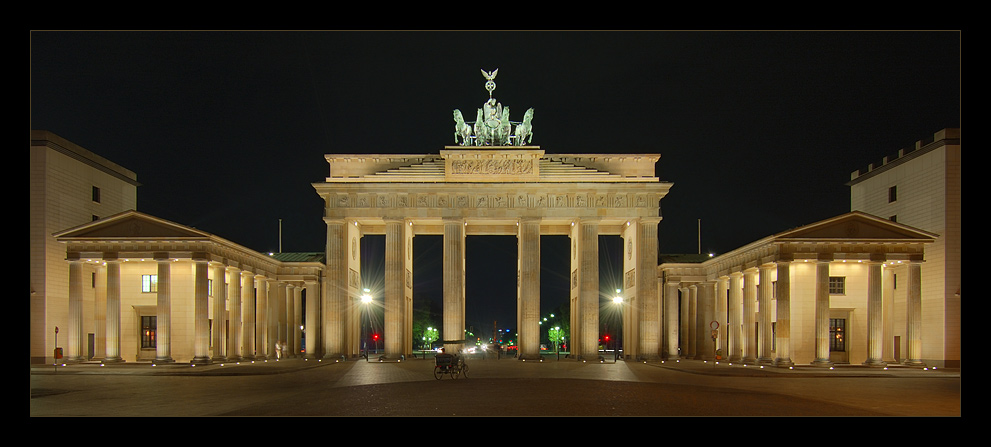 Brandenburger Tor bei Nacht