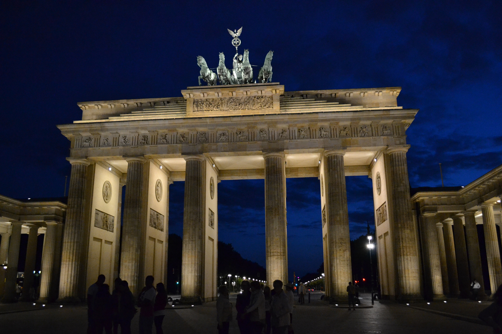 Brandenburger Tor bei Nacht