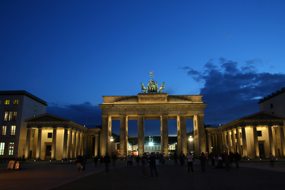 Brandenburger Tor bei Nacht