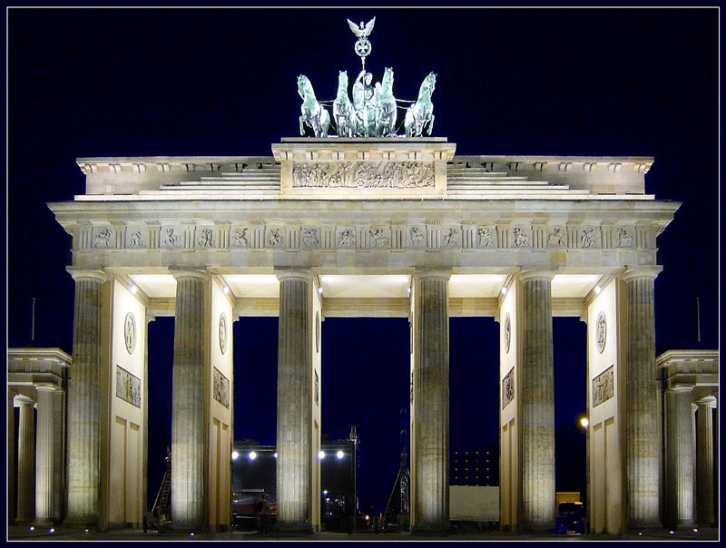 Brandenburger Tor bei Nacht