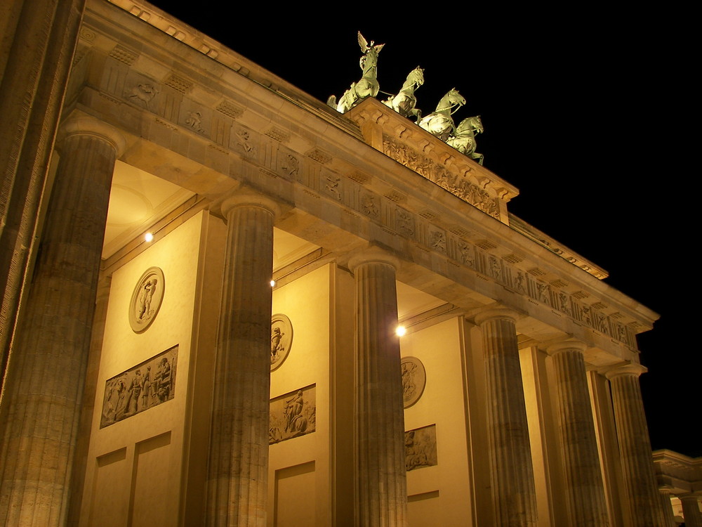 Brandenburger Tor bei Nacht