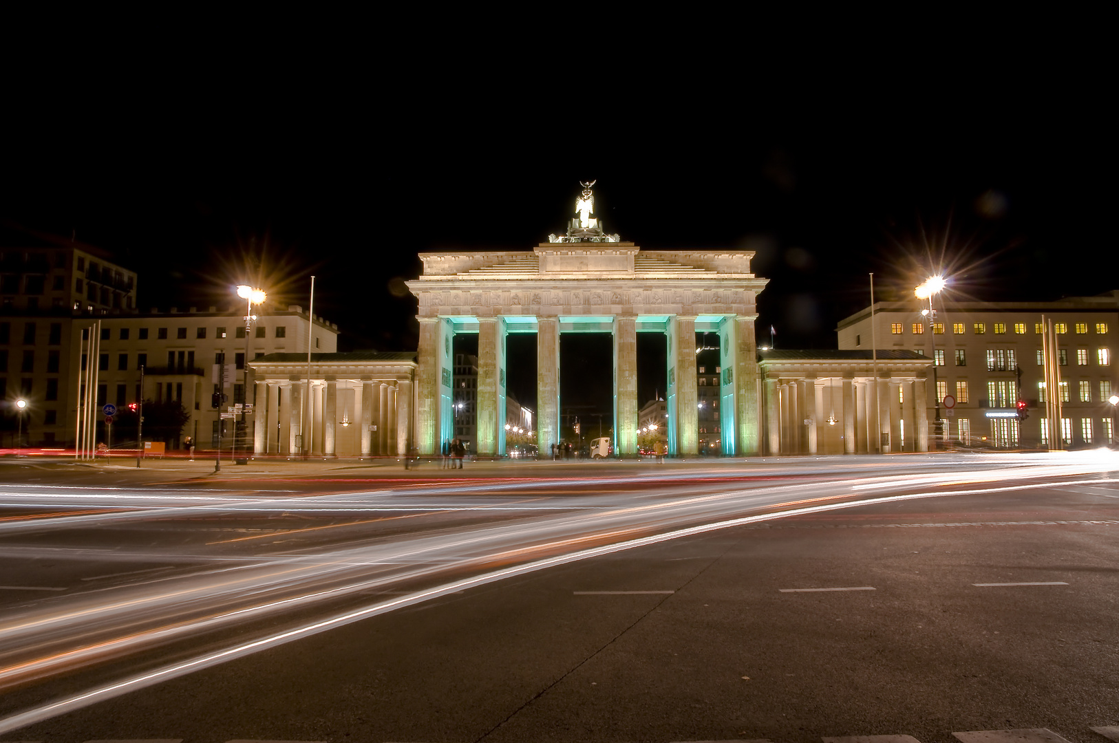 Brandenburger Tor bei Nacht