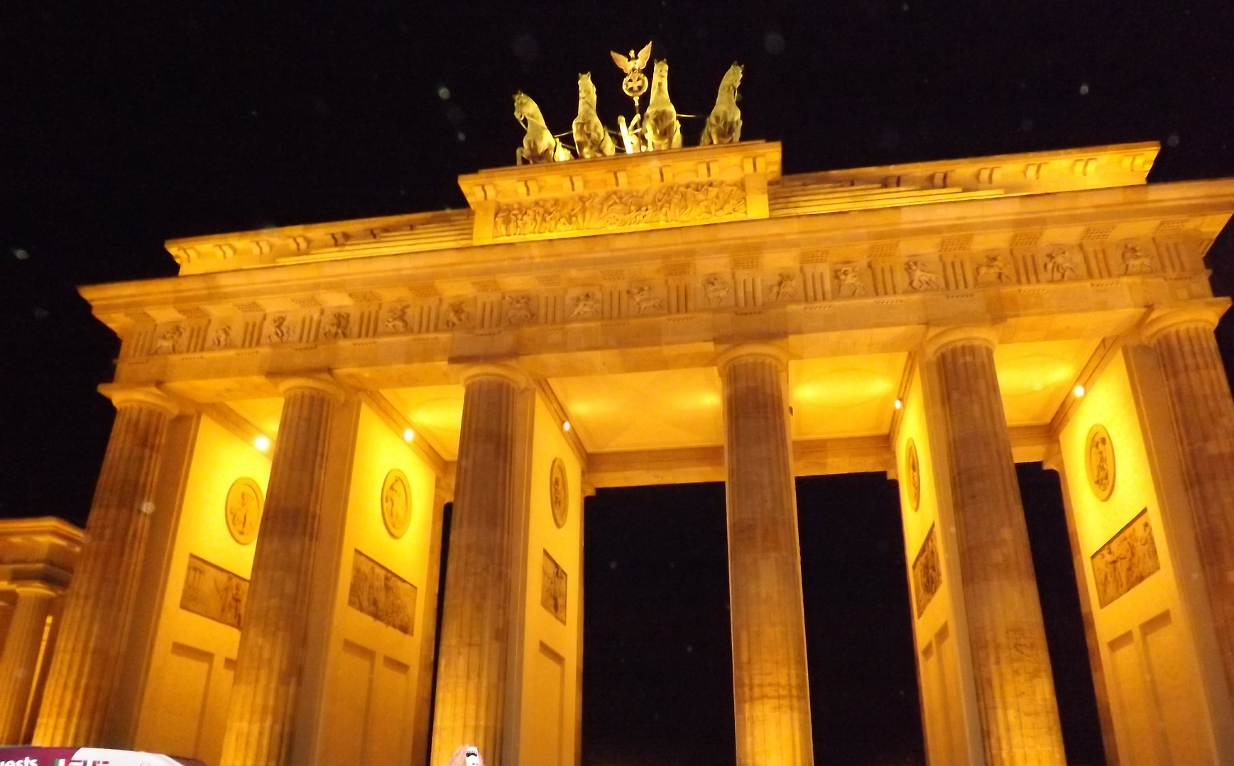 Brandenburger Tor bei Nacht