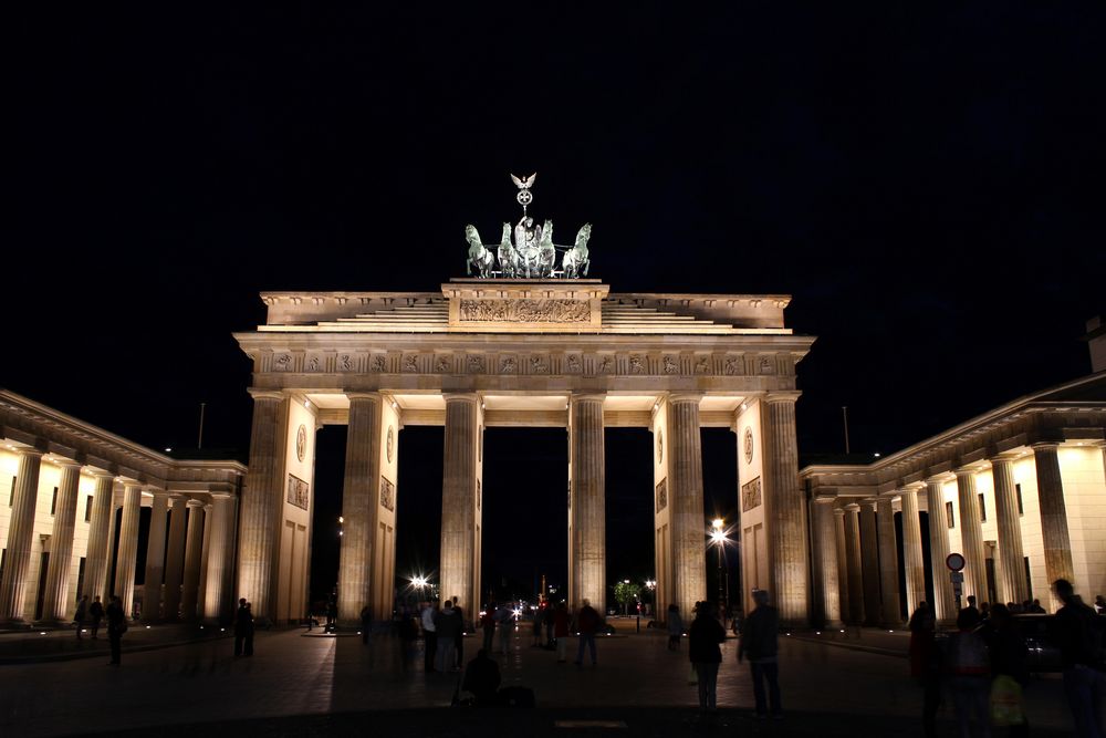 Brandenburger Tor bei Nacht