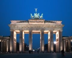 Brandenburger Tor bei Nacht