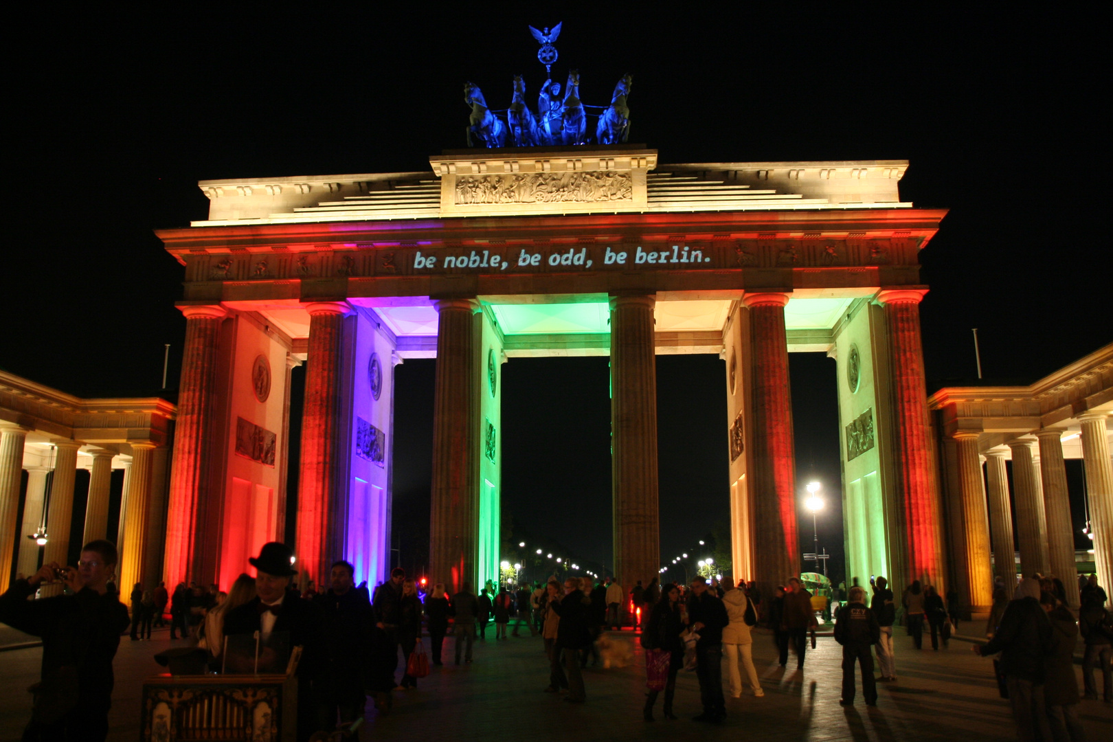 Brandenburger Tor bei Nacht