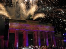 Brandenburger Tor bei Nacht