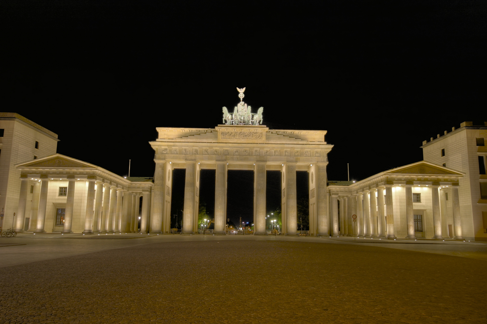 Brandenburger Tor bei Nacht