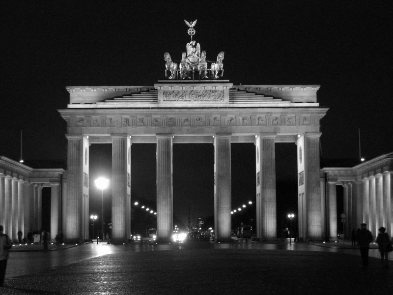 Brandenburger Tor bei Nacht