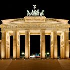 Brandenburger Tor bei Nacht