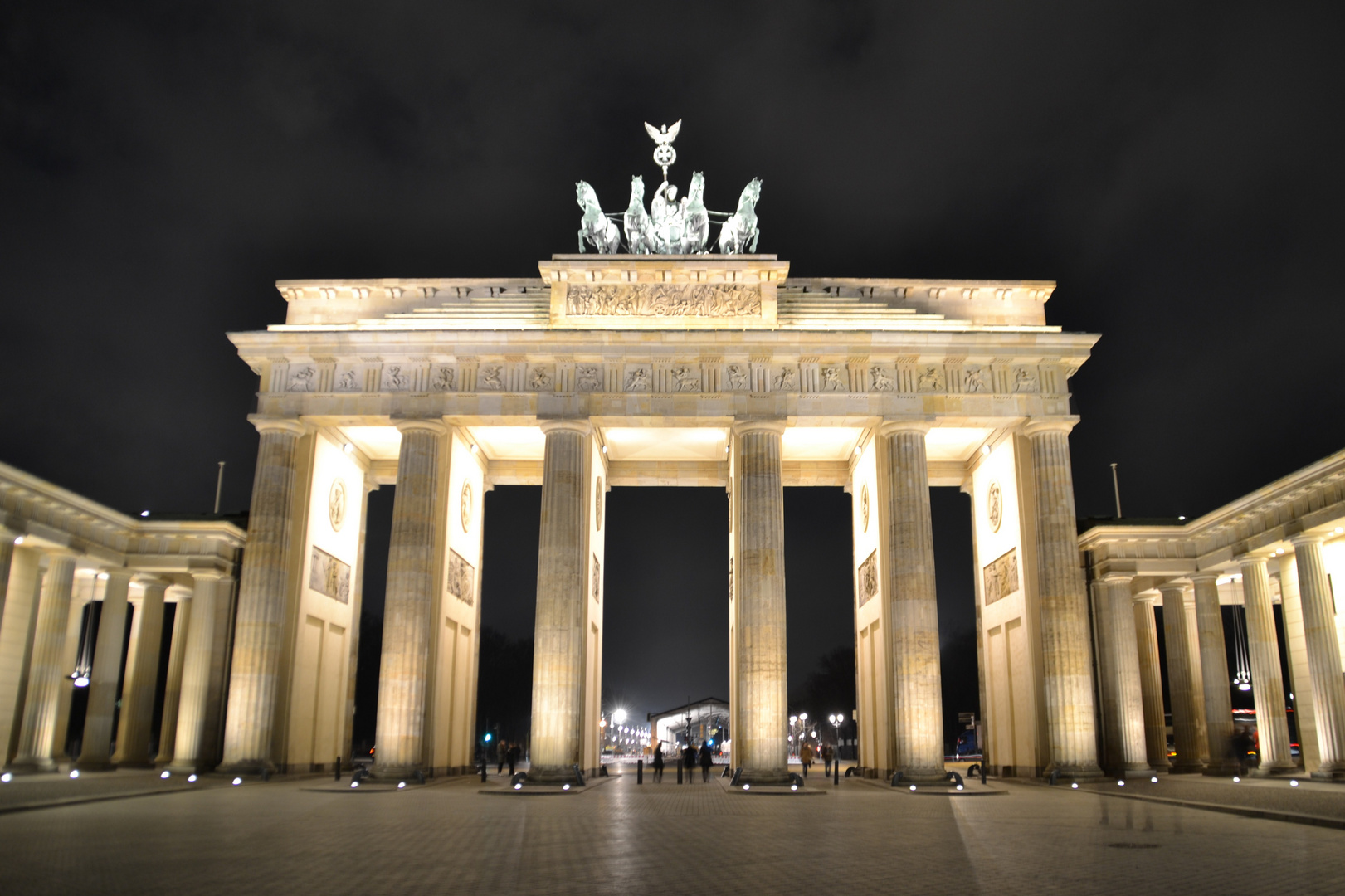 Brandenburger Tor bei Nacht