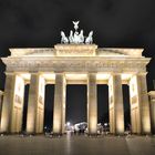 Brandenburger Tor bei Nacht