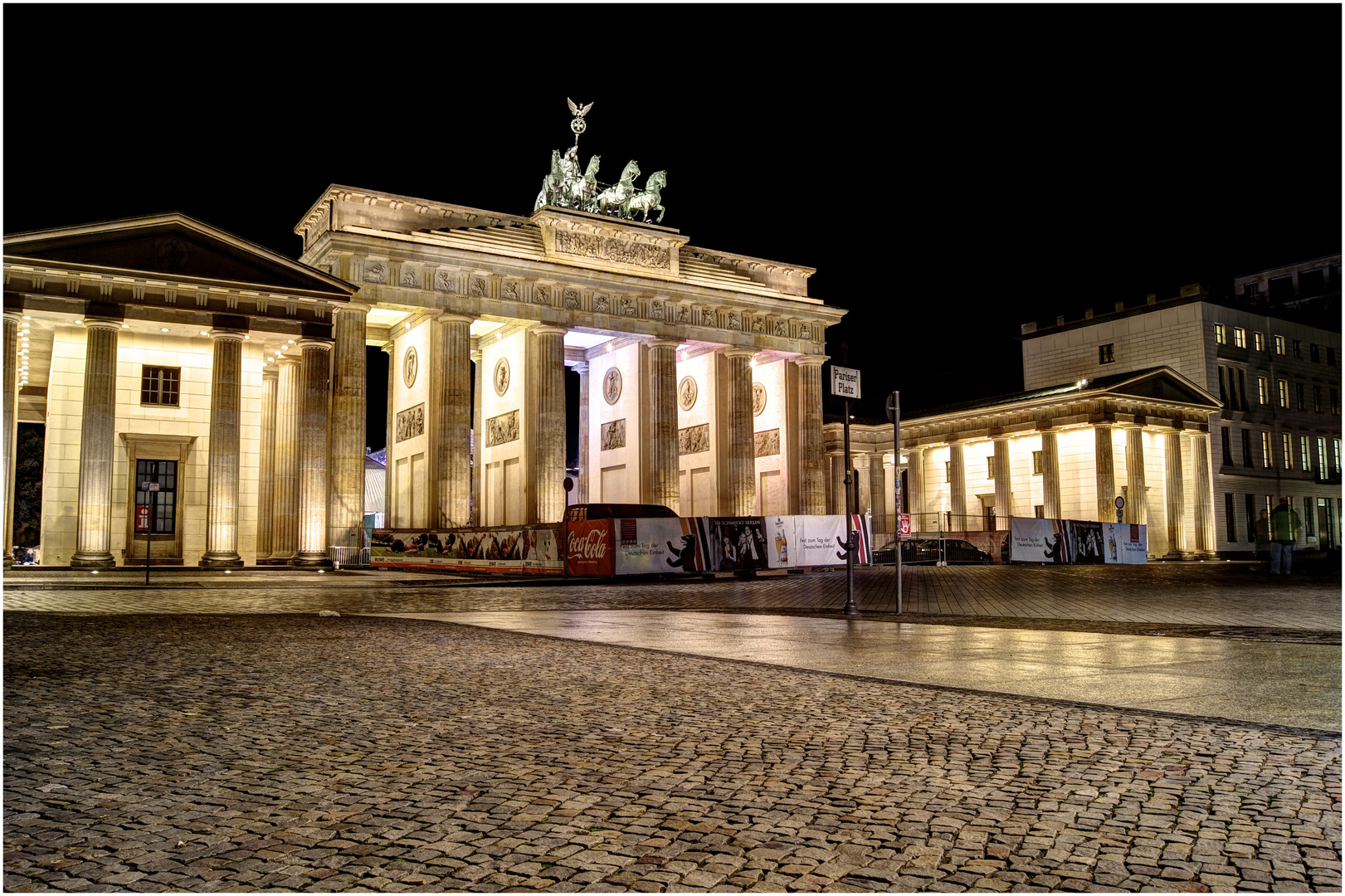 Brandenburger Tor bei Nacht