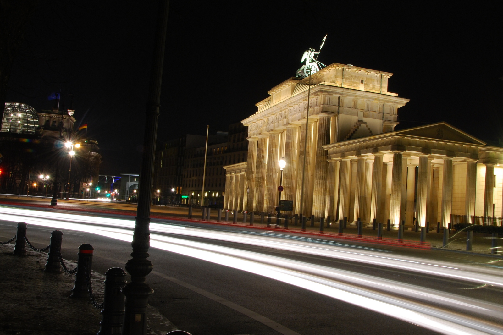 Brandenburger Tor bei Nacht