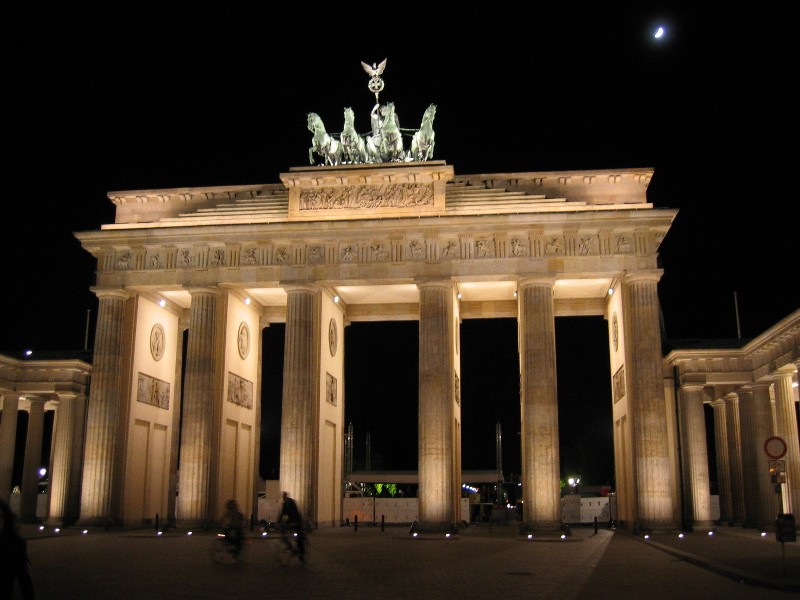 Brandenburger Tor bei Nacht