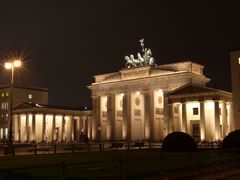 Brandenburger Tor bei nacht immer ein schuss wert