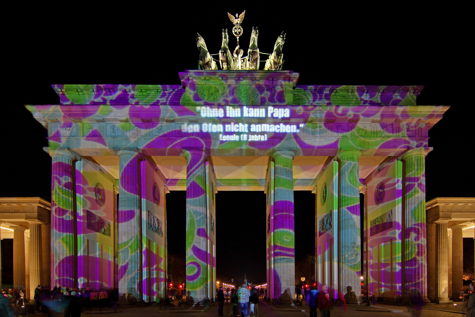 Brandenburger Tor beim Festival of Light