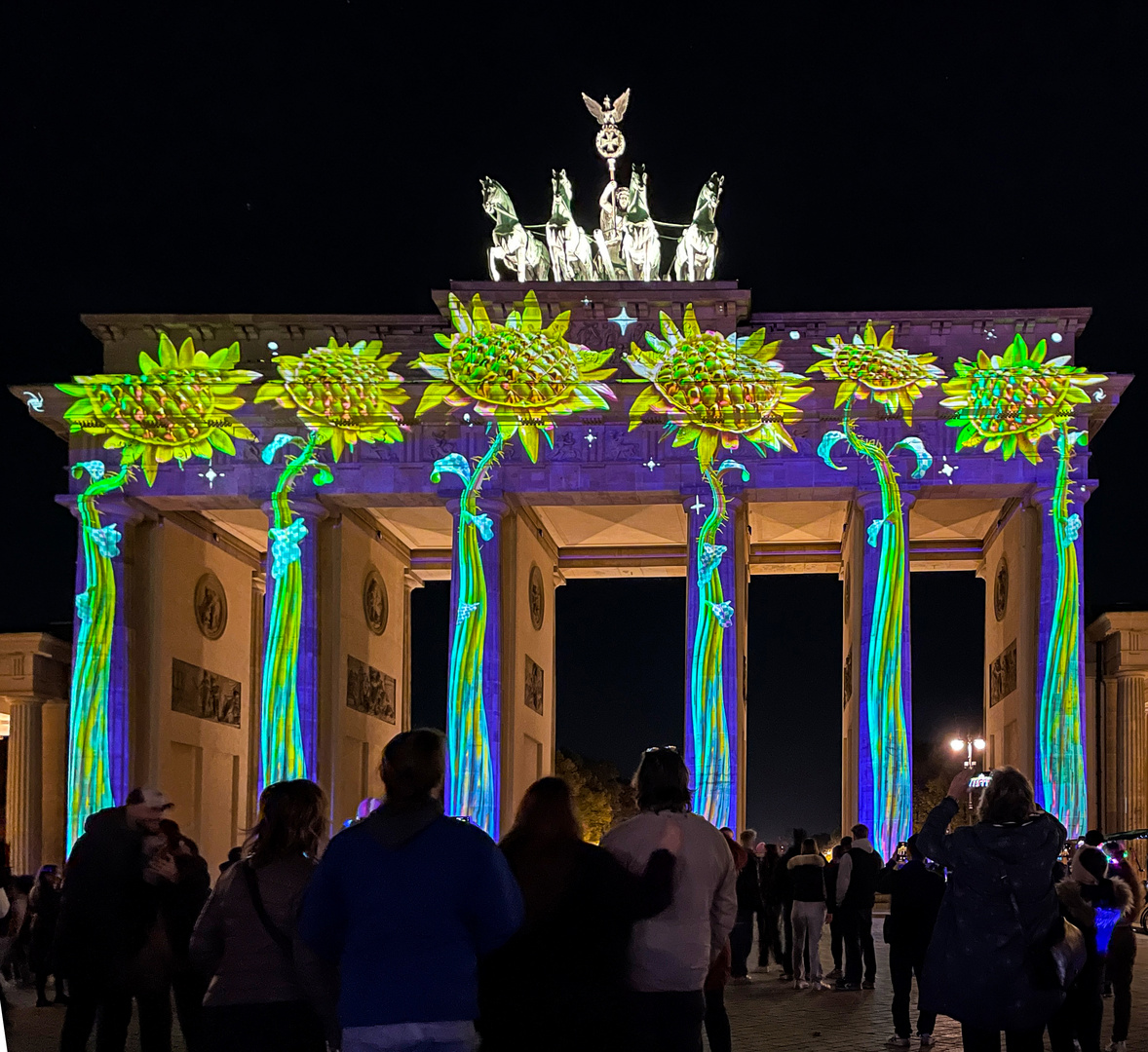 Brandenburger Tor beim Festival of Lights