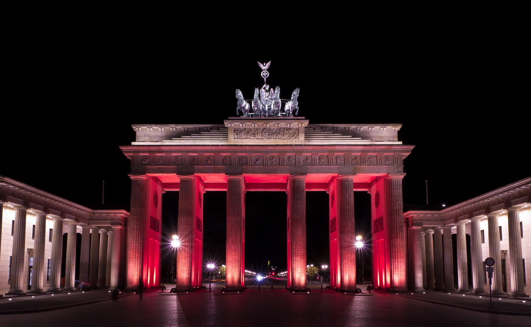 Brandenburger Tor beim Festival of Lights 2011