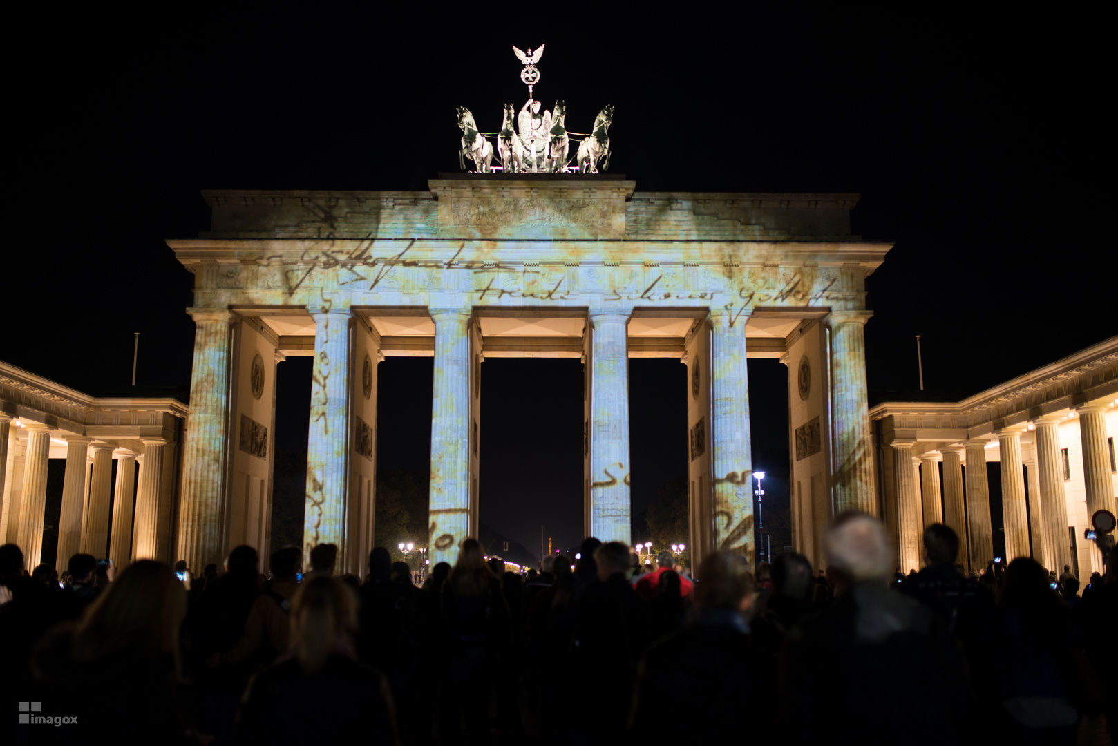 Brandenburger Tor beim Festival of Lights 2014