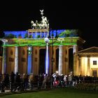 Brandenburger Tor beim Festival of Lights 2015