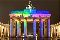 Brandenburger Tor beim Festival Of Lights