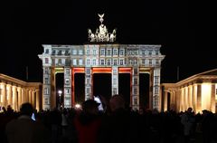 Brandenburger Tor beim Festival of Lights.