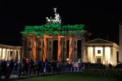 Brandenburger Tor beim Festivasl of Lights