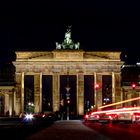 Brandenburger Tor Berlin bei Nacht