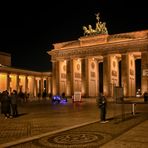 Brandenburger Tor Berlin  - Gestern steppte hier der Bär  -