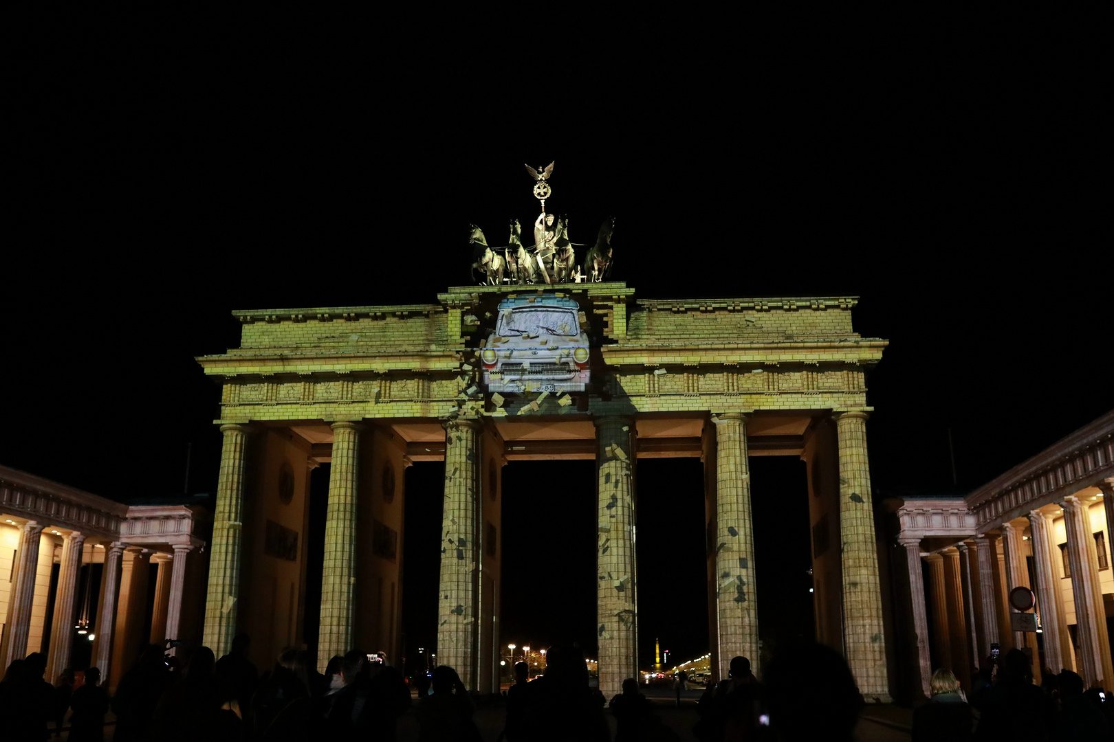 Brandenburger Tor Berlin Oktober.2019