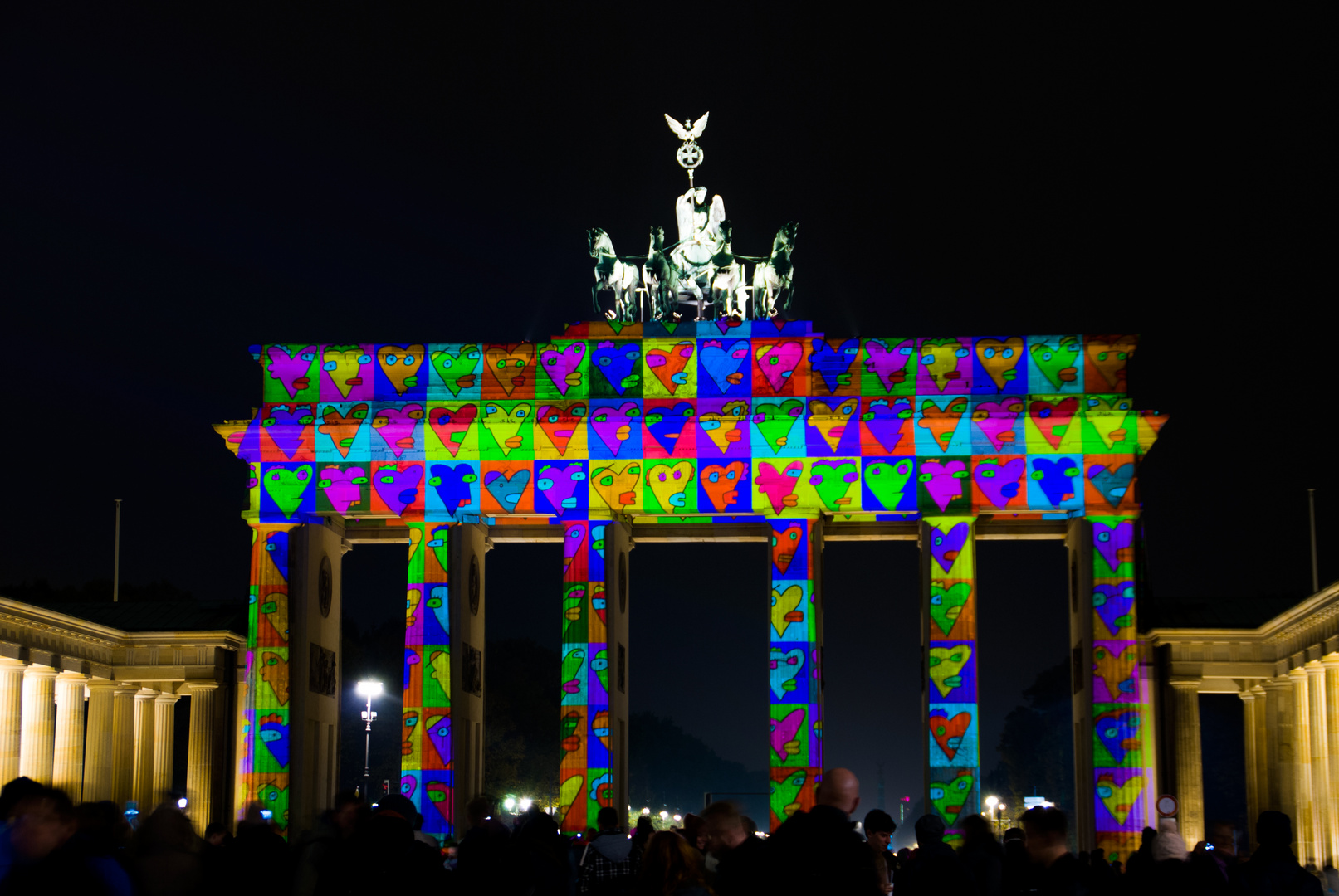 Brandenburger Tor bunt ( Festival of Lights )