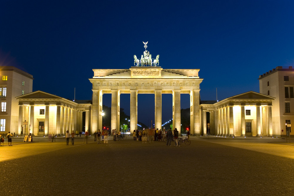 Brandenburger Tor by Night Juni 2007