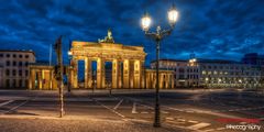 Brandenburger Tor Dämmerung