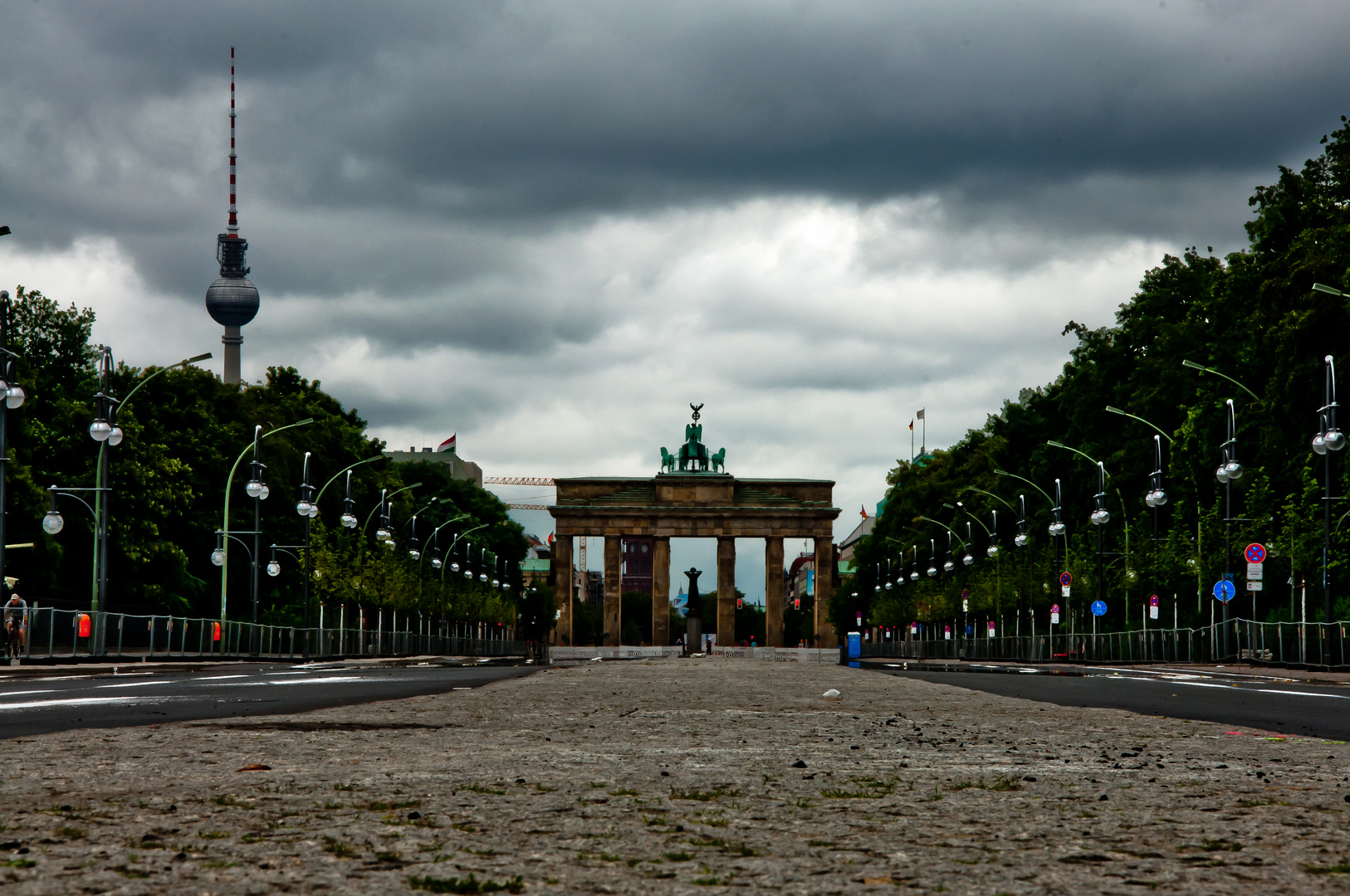 Brandenburger Tor die Fünfmillionste...