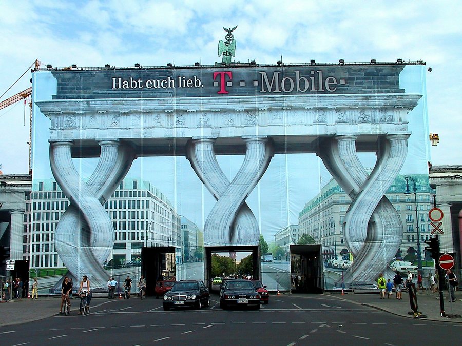 Brandenburger Tor einmal anders