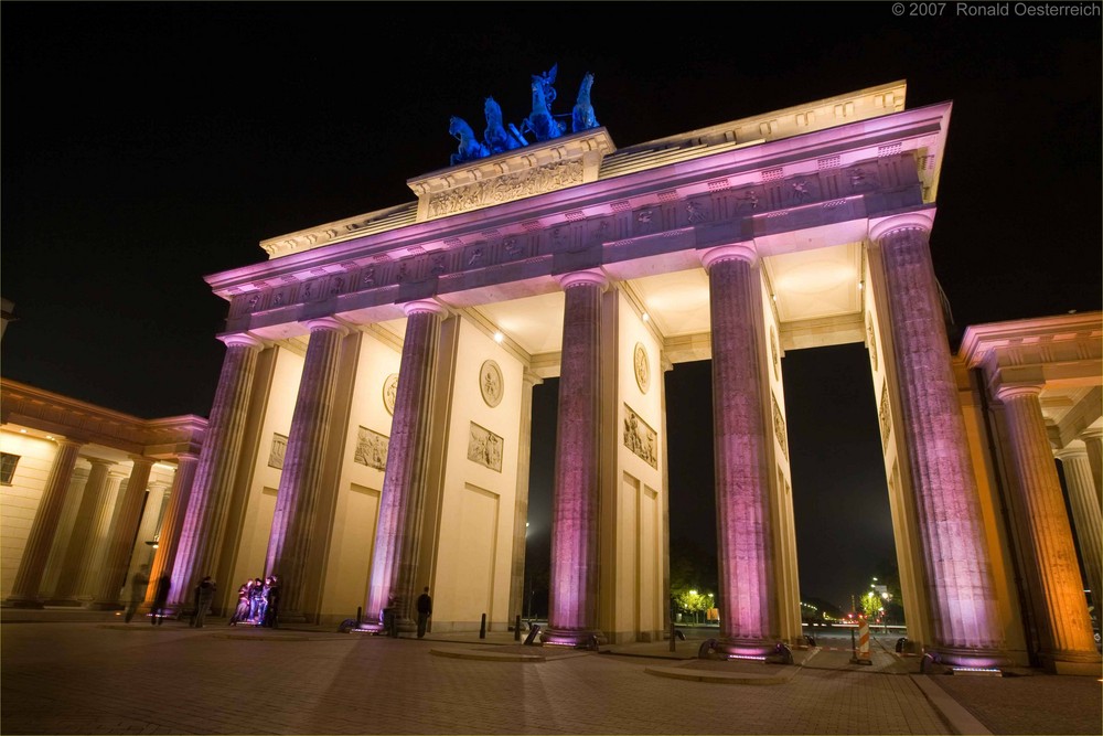 Brandenburger Tor - Festival of Lights 2007