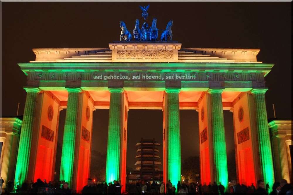 Brandenburger Tor - Festival of Lights 2009