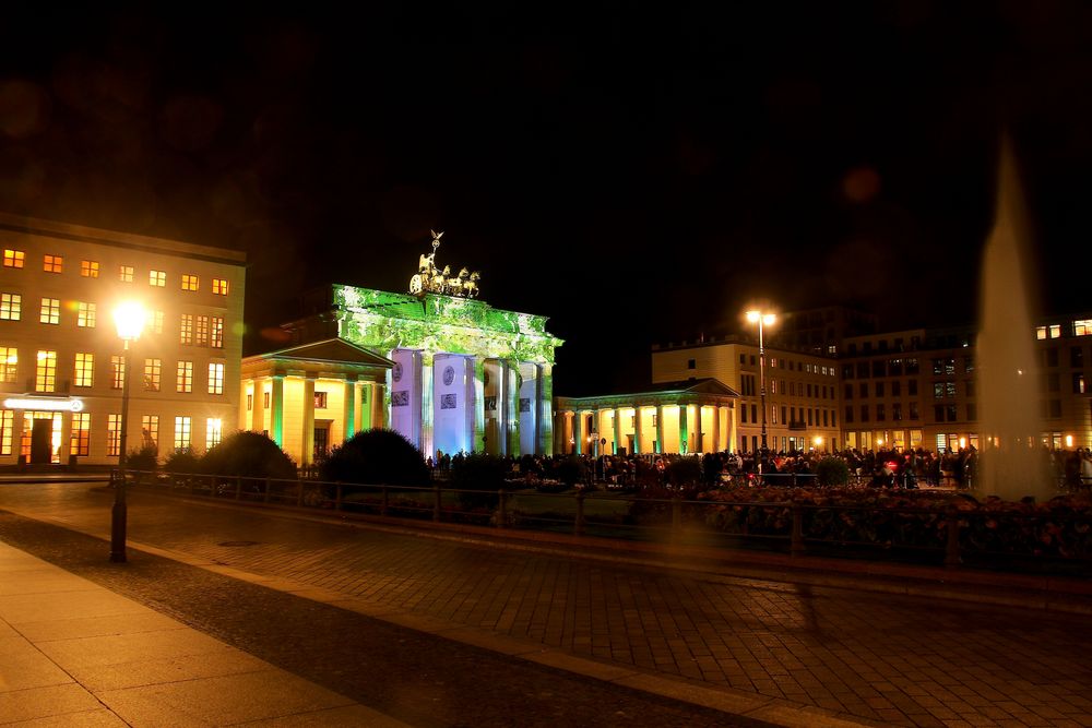 Brandenburger Tor Festival of Lights 2016