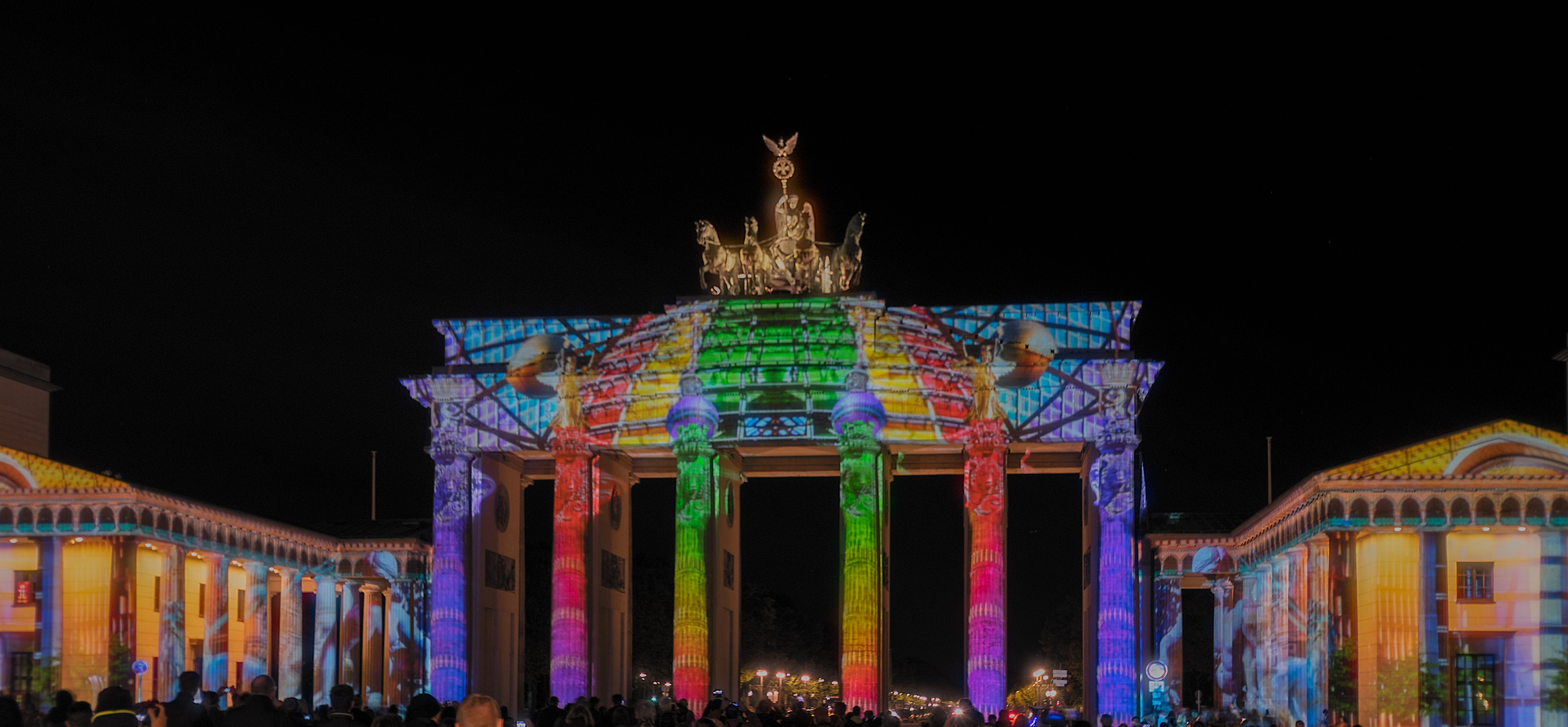 Brandenburger Tor: Festival of Lights, 2017